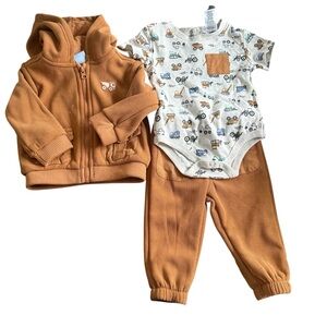 Little Lad 3 piece set 6/9m